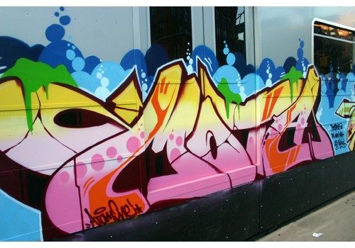 Anti-Graffiti folie TRANSP.